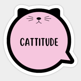 cattitude Sticker